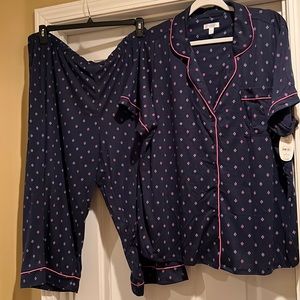 Secret Treasure pajamas 3X NWT